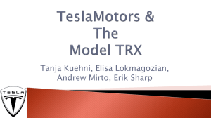 TeslaMotors & The Model TRX