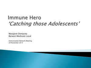 Immune Hero - Networking Health Victoria