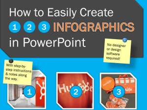 how to easily create 3 infographics in ppt