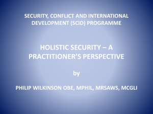 Holistic Security – Phil Wilkinson