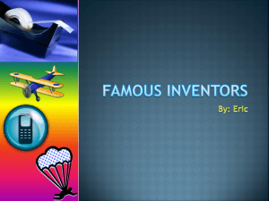 Famous Inventors