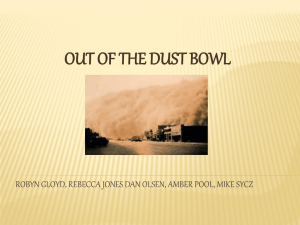 Out of the Dust Bowl