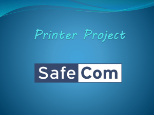 Printer Project Presentation
