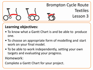 Lesson 3 - Brompton Bicycle