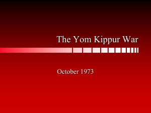 The Yom Kippur War - IB2History