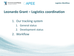 Logistics Workflow
