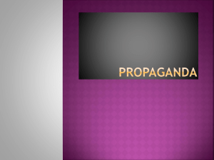 Propaganda - My Teacher Site