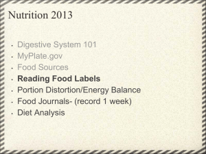 Nutrition 2013