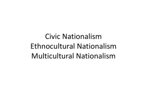 Types of nationalism