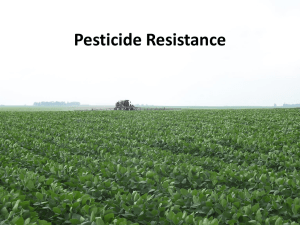 12 Pesticide resistance