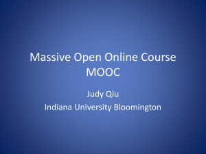 IU MOOC - Community Grids Lab