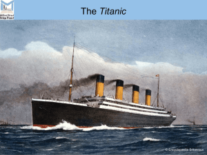 The Titanic and its link to a Salisury girl