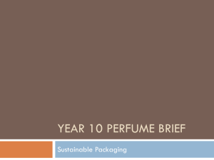 Year 10 Perfume Brief