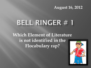 Bell Ringer # 1 - Simpson County Schools