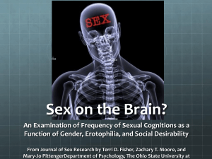 Sex on the Brain?