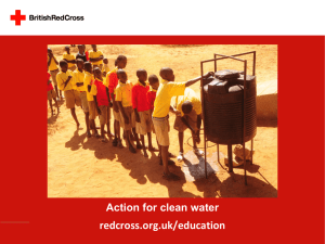 2. Action for clean water PowerPoint