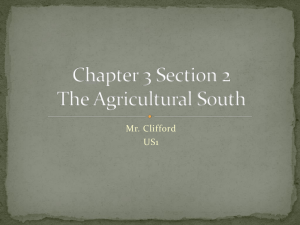 Ch 3.2 The Southern Colonies