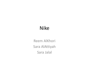 Nike TNC Presentation