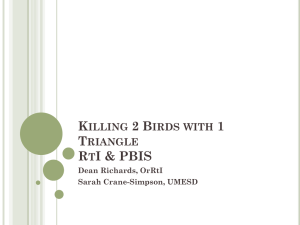 Killing 2 birds with one triangle - OrRTI