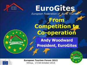 European Tourism Forum 2013