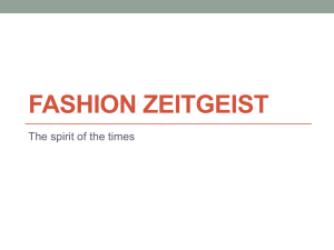 Fashion Zeitgeist