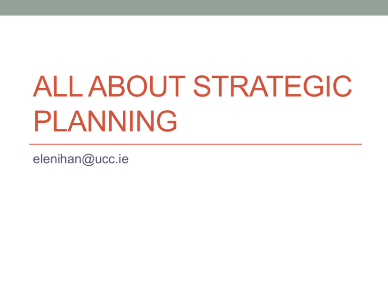 all-about-strategic-planning