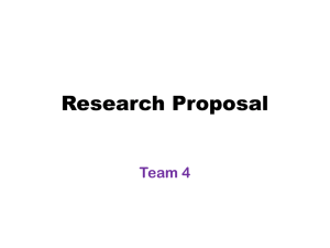 Research Proposal - Team4pbnursyazwani