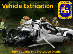 Extrication-PowerPoint - Boone County Fire Protection District