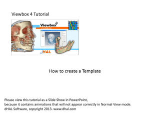 How to create a Template