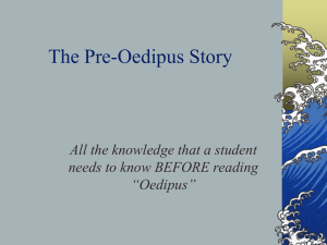 The Pre-Oedipus Story.ppt File