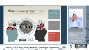Brainstorming Your Brand - HOOK Marketing & Design