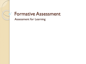 Formative Assessment (ppt)