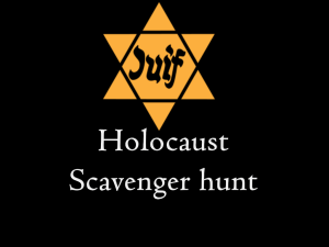 Holocaust Scavenger Hunt PPT group work