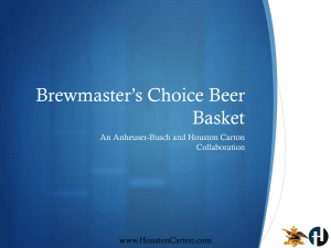 Brewmaster*s Choice Beer Basket
