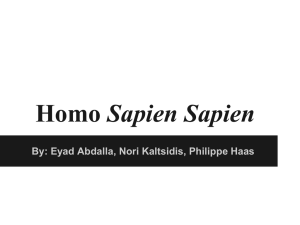 Homo Sapien Sapien