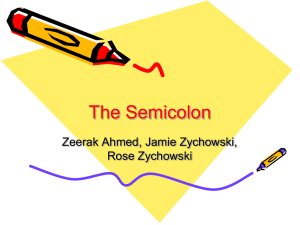 Semicolon+Presentation