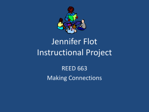 Inst. Proj. Making Connections
