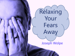 Relaxing Your Fears Away-powerpoint - napsych