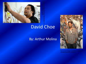 David Choe - Arthur Molina