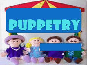 Puppetry - theliteraturecircle