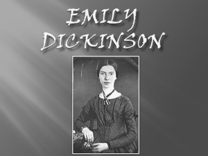 Emily Dickinson Slideshow Complete