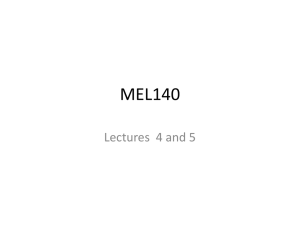 Lectures 4 & 5