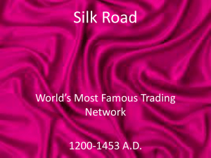 Silk Road - Mr. G Educates