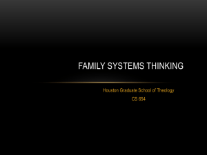 Nuclear Family Emotional System - Houston Graduate School of