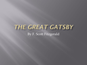 The Great gatsby