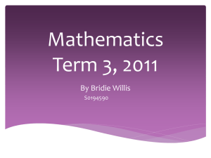 PPP Maths AT1 - mathematics