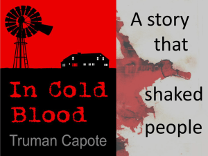 In cold blood - To-read-or-not-to-read