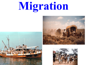 Migration/Movemnet House Forum Powerpoint