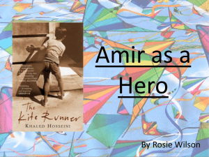 Amir as a Hero