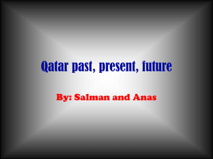 Qatar Past Present Future Sal Anas